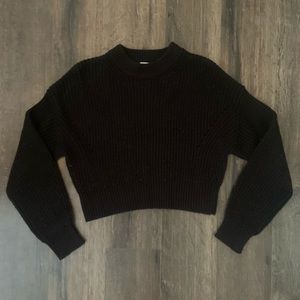 garage turtle neck sweater, size xs, color black